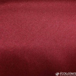 Doublure satin - Bordeaux