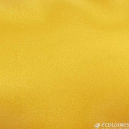 Doublure satin - Jaune soleil