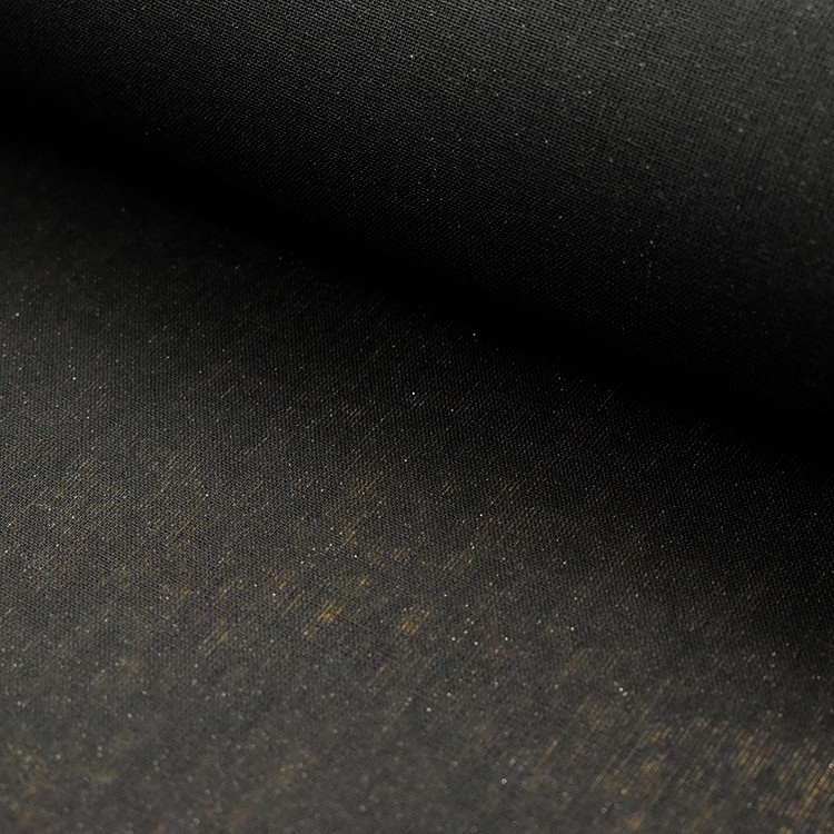 Entoilage thermocollant tissé lourd noir
