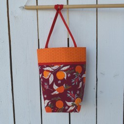 Kit de couture : Sac Colette mandarine