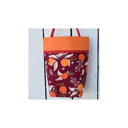 Kit de couture : Sac Colette mandarine Kit de couture : Sac Colette mandarine