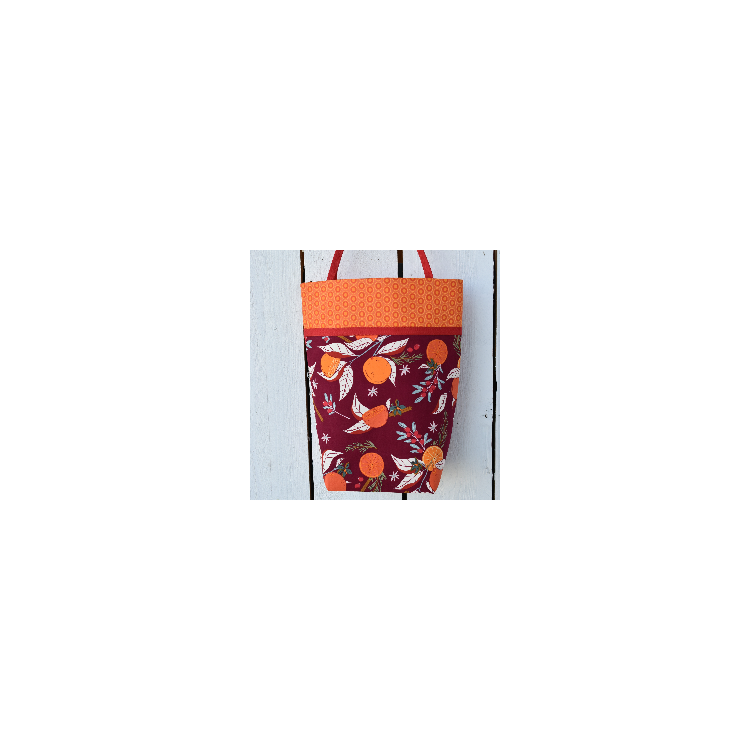 Kit de couture : Sac Colette mandarine