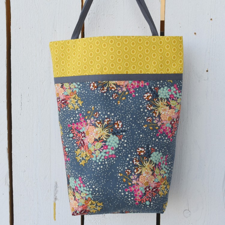 Kit de couture : Sac Colette confettis fleuri