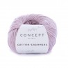 Cotton Cashmere de Katia : Couleurs - 64 - Mauve clair