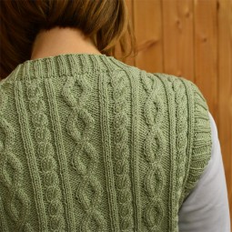 Kit de tricot - Débardeur torsades - Quattro