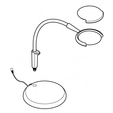 Lampe Loupe Daylight Magnificent Pro E25090 - Éclairage LED 6000K Avec Grossissement 1.75X, Bras Flexible Et 3 Niveaux De Luminosité