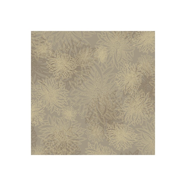 Art Gallery Fabrics - Floral elements - khaki