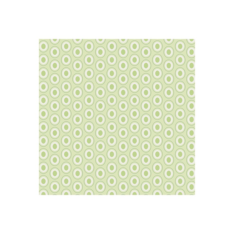 Art Gallery Fabrics ovale element sugar green