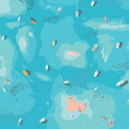 Art Gallery Fabrics - Capri - regata