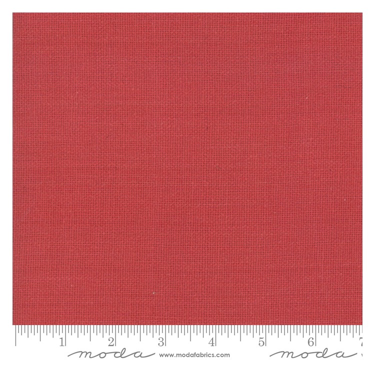 Tissu Moda - French sashiko - Prairie cloth rouge