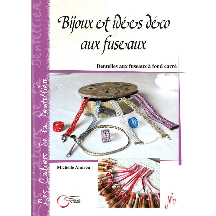 Livre - Bijoux et idées déco aux fuseaux