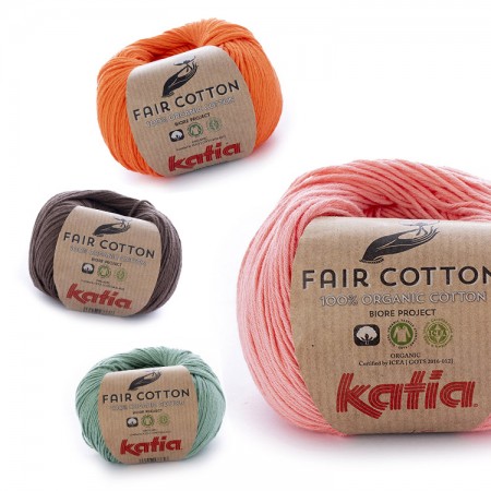 Fair cotton de Katia coton bio