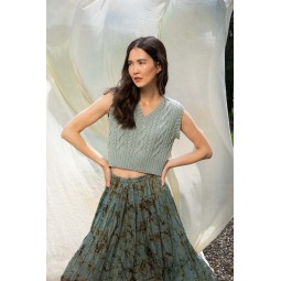 Kit de tricot - Débardeur torsades - Quattro