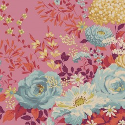 Tissu Tilda - Chic escape - Wildgarden Pink