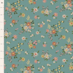 Tissu Tilda - Chic escape - Daisyfield Teal