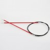 Aiguilles circulaires fixes Knitpro Zing 80 cm : Taille - n° 2,5