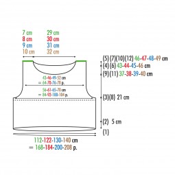 Explications de tricot - Ura Tee