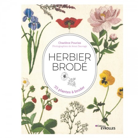 Livre : Herbier Brodé - Editions Eyrolles