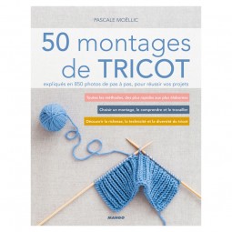 Livre : 50 montages de tricot