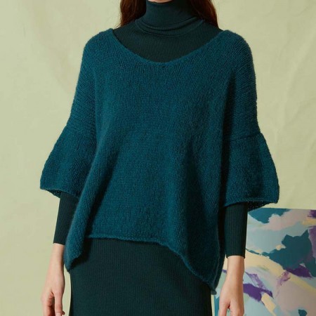 Kit de tricot - Pull manches courtes - Enya Kit de tricot - Pull manches courtes - Enya