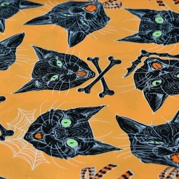 Tissu Rachel Hauer - Scaredy cat