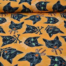 Tissu Rachel Hauer - Scaredy cat