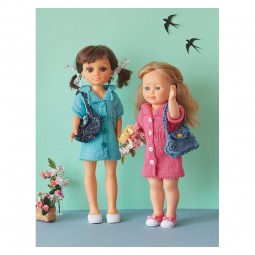Livre : 12 tenues de poupées au tricot et leurs accessoires