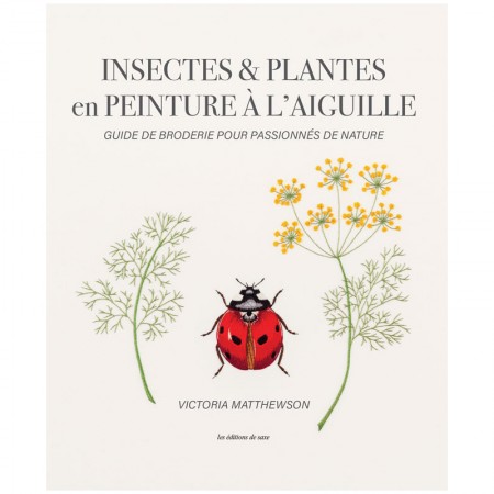 Livre - Insectes et plantes en peinture à l'aiguille