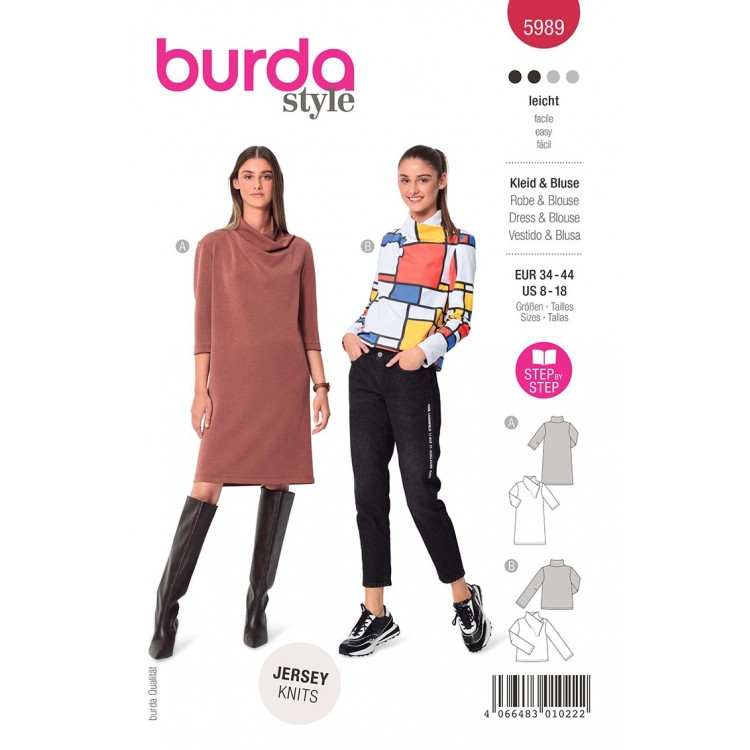 Patrons burda Nouvelle collection Automne Hiver 2022 2023