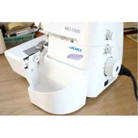 Kit Di 3 Piedini Per Tagliacuci Juki Modelli MO-1000 E MO-2000QVP. Include Piedino Per Cucitura Invisibile, Per Elastico E Per Cordoncino. In Metallo, Risparmi Rispetto All'acquisto Singolo. - 2