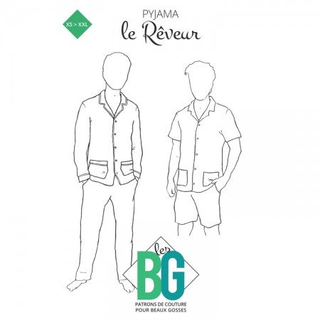 Patron Les BG - Pyjama - Le Rêveur