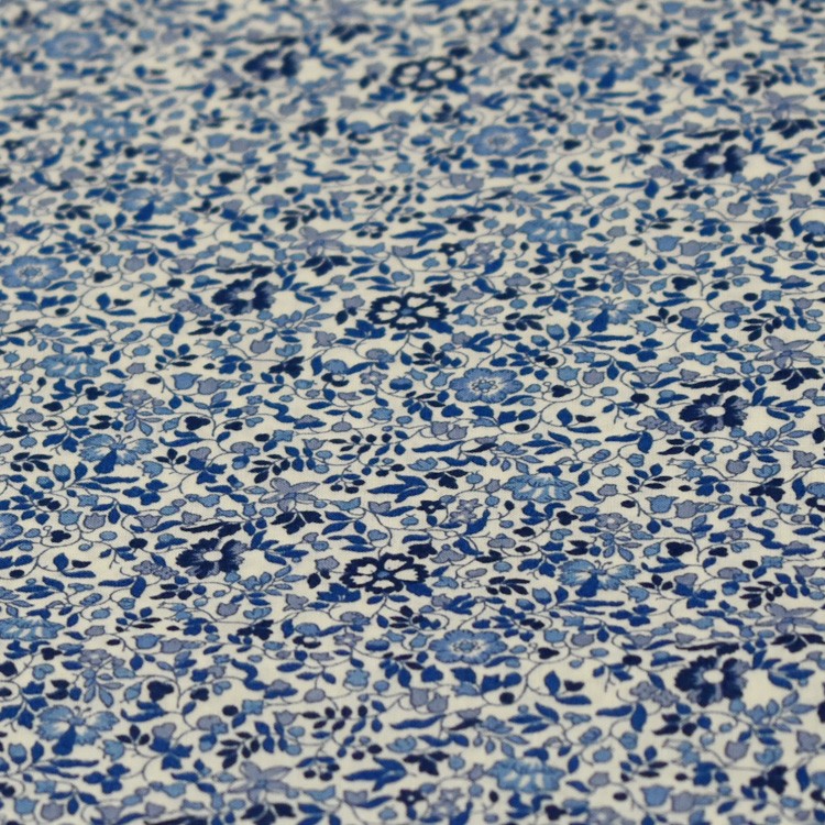 Tissu Liberty® - Katie and Millis bleu