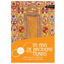 Livre : 25 ans de broderie Glazig