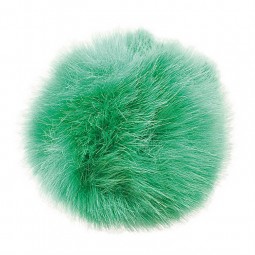 Pompon imitation fourrure