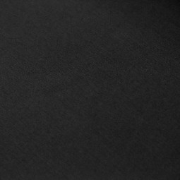 Tissu gabardine - Satin de coton sergé noir