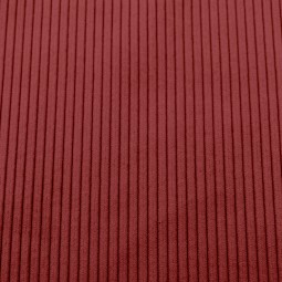 Tissu velours côtelé - Butterfly rouge