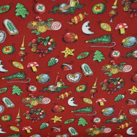 Tissu coton - Christmas time
