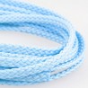 Cordons lacets polyester 6 mm : Couleurs - 002 - Bleu Ciel