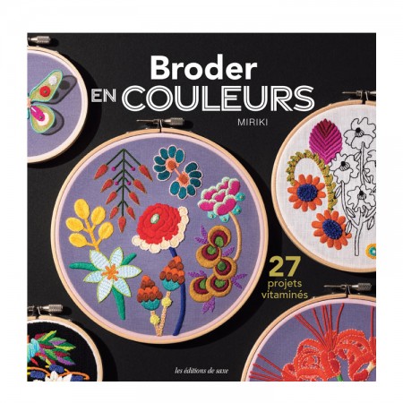 Livre - Broder en couleurs