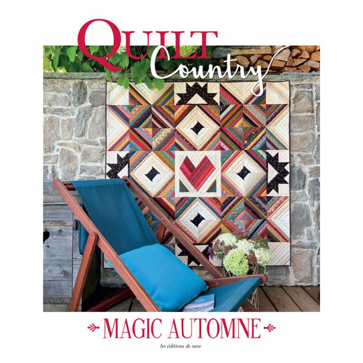 Livre Quilt country n°70 Magic automne