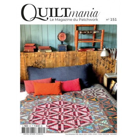 Magazine - Quiltmania n°151 Septembre / Octobre 2022