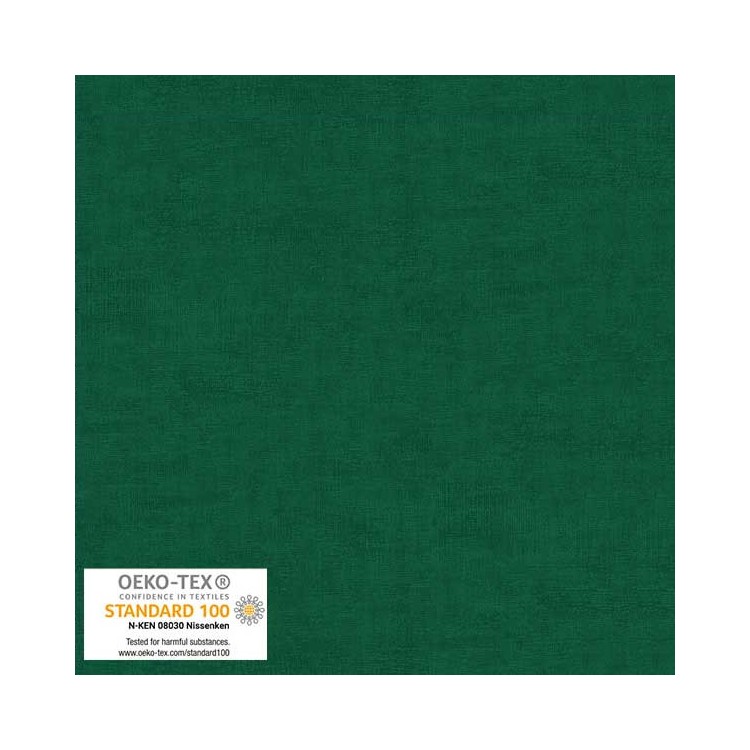 Tissu faux uni Melange - Vert Forêt