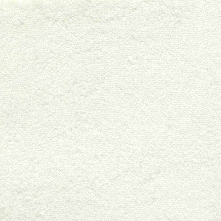 Tissu Éponge coton bio - Florence blanc