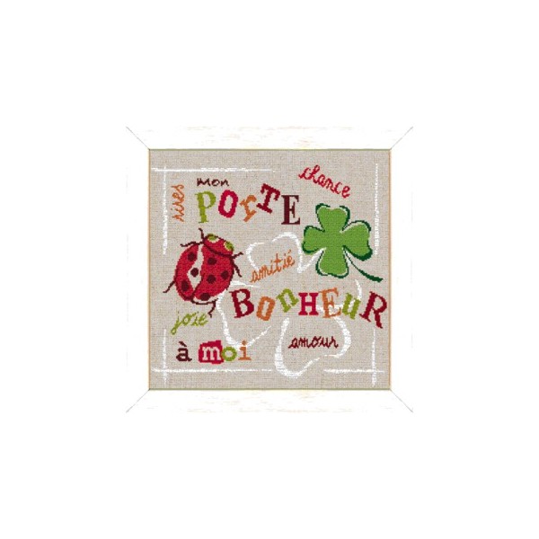 Fiche de broderie : Porte bonheur