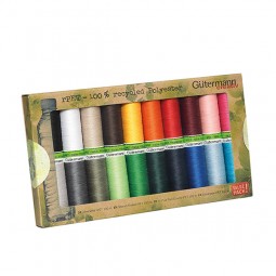 Coffret de 20 fils à tout coudre Gütermann