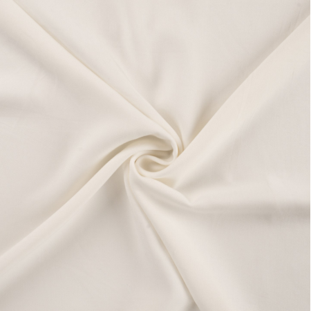 Tissu Twill Viscose - Ecru