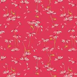 Art Gallery Fabrics - Abloom fusion - He loves me abloom