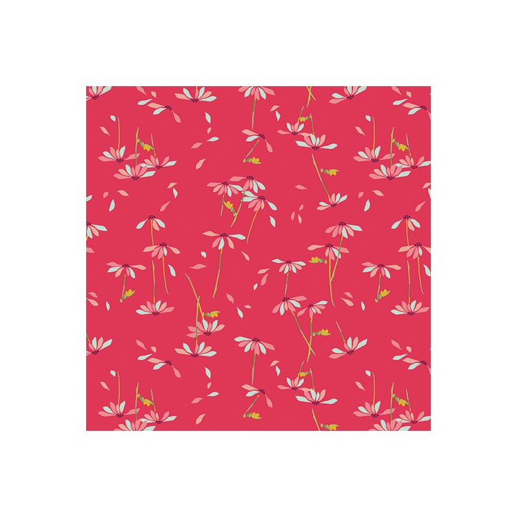 Art Gallery Fabrics - Abloom fusion - He loves me abloom
