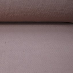 Tissu Double gaze texturée - Vieux rose