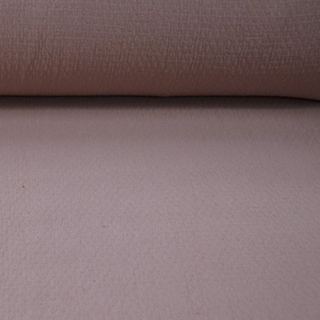 Tissu Double gaze texturée - Vieux rose